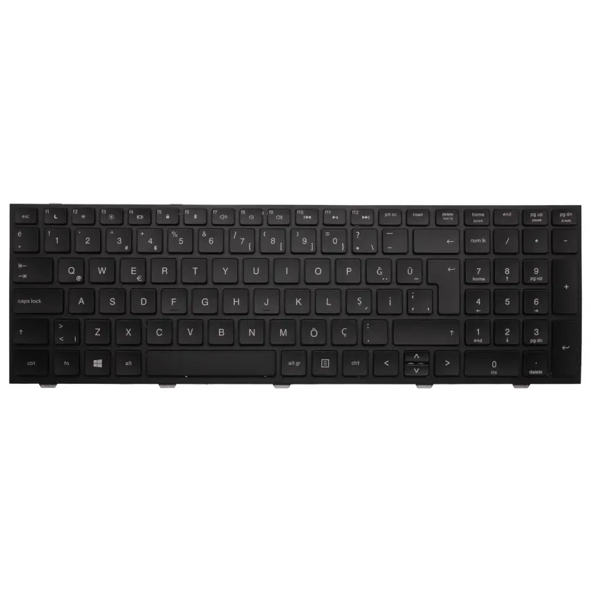 HP 702237-141, 8K1390, NSK-CC3SW, SN8114 Notebook Klavye (Siyah TR)