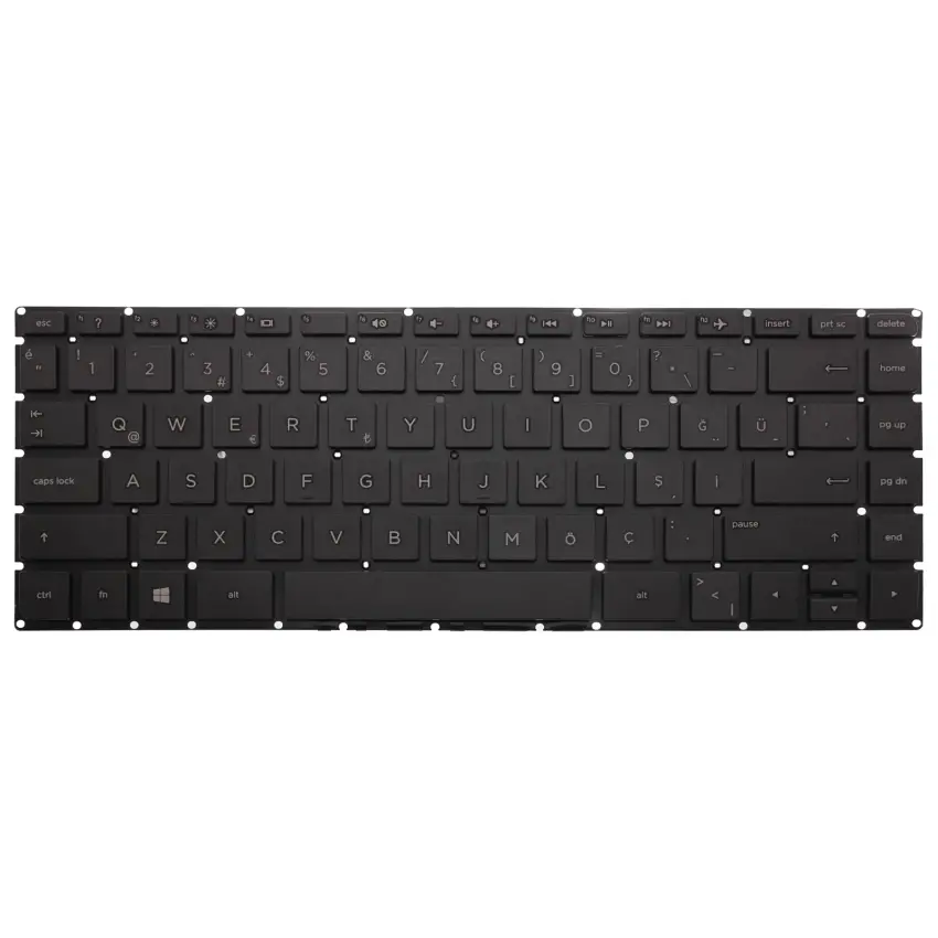 HP Pavilion 14-al105nt (Y7Y48EA) Klavye (Siyah TR)