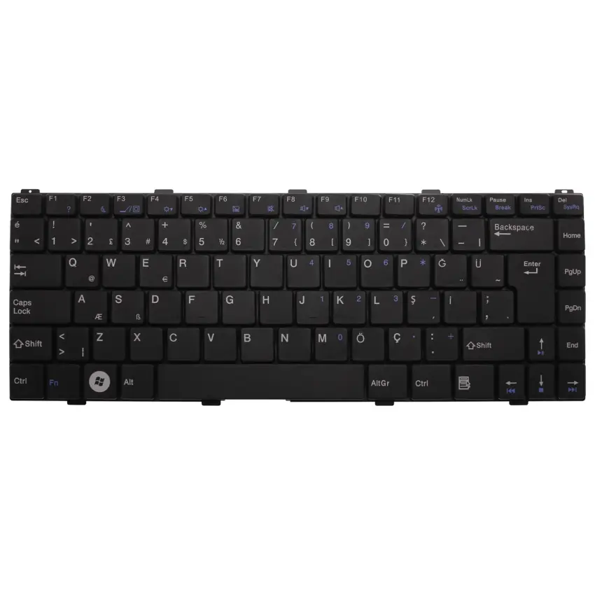 Grundig PK130CFB07 Notebook Klavye (Siyah TR)