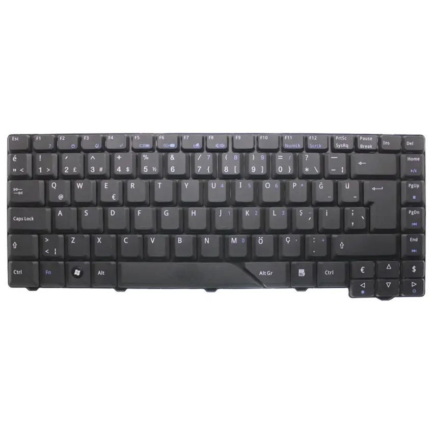 Acer Aspire 5730, 5730G, 5730ZG, 5900, 5910 Notebook Klavye (Siyah TR)