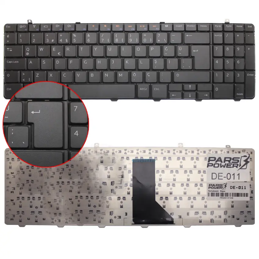 Dell V110546AK1 Notebook Klavye (Siyah TR)