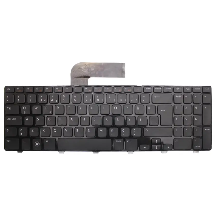 Dell O433XP, V-101020AK1, 90.4IE07.C01 Notebook Klavye (Siyah TR)