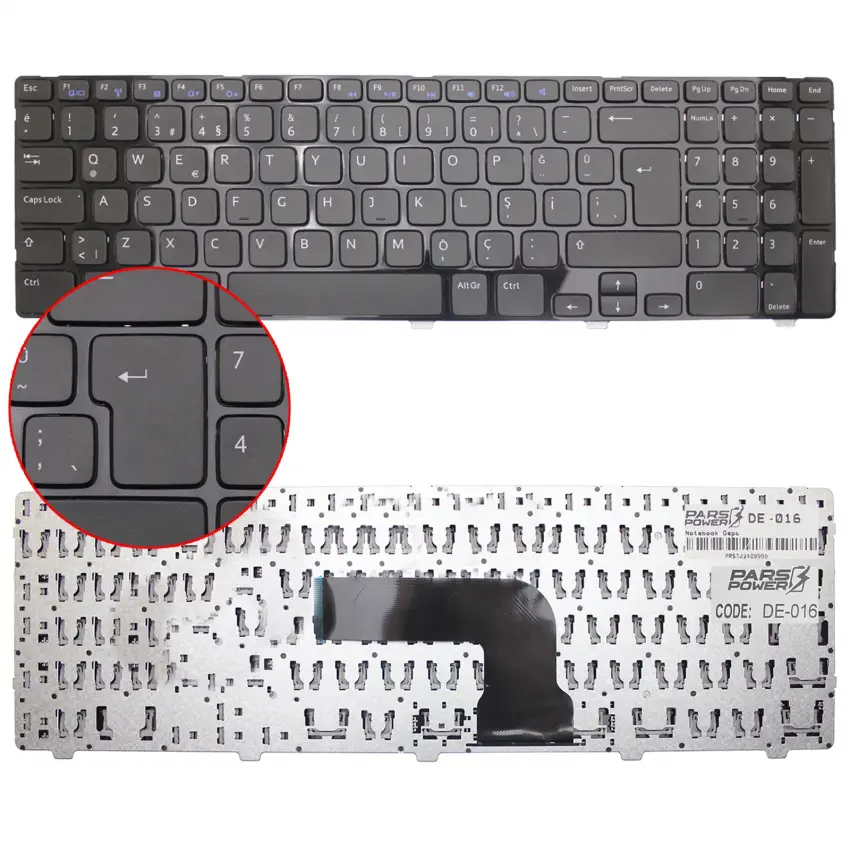 Dell Latitude E3540 CA011L35406EM Notebook Klavye (Siyah TR)