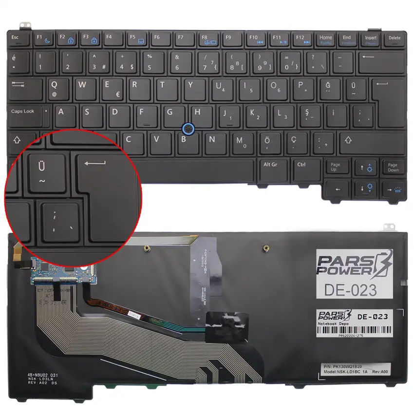 Dell SG-60710-28A Notebook Klavye (Siyah TR)