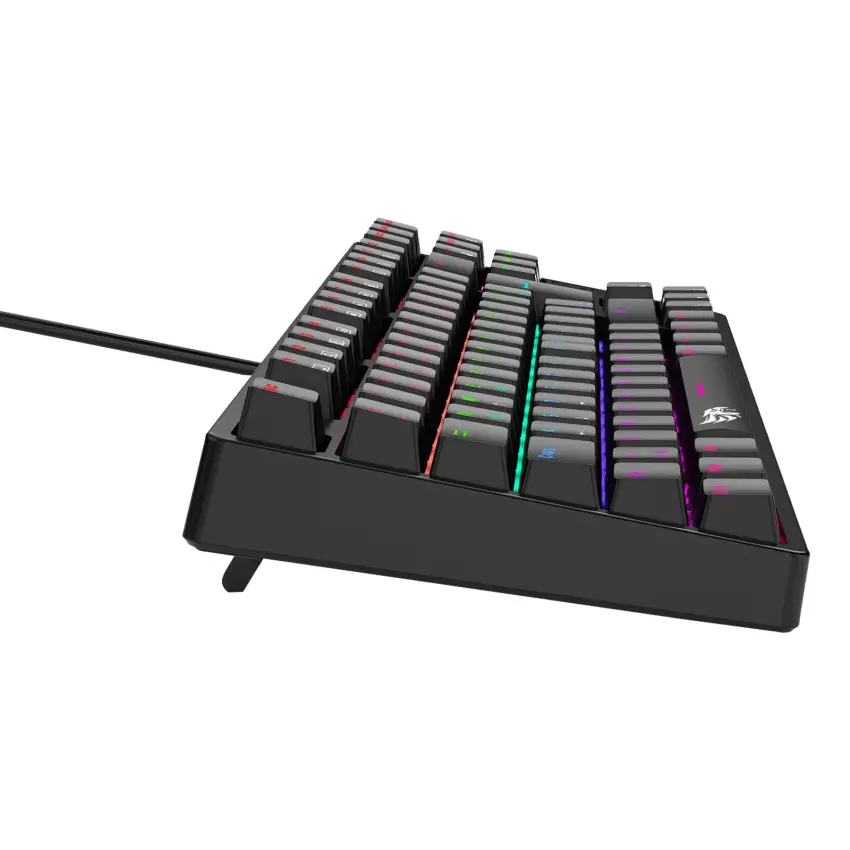 GAMEAGLE FULLFLEX MK-89X1B Mekanik Kablolu Işıklı Türkçe Q Klavye (Blue Switch)
