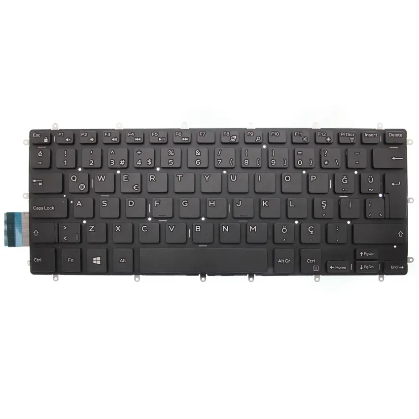 Dell Vostro 5471-FHDS55WP81N1 Notebook Klavye (Siyah TR)