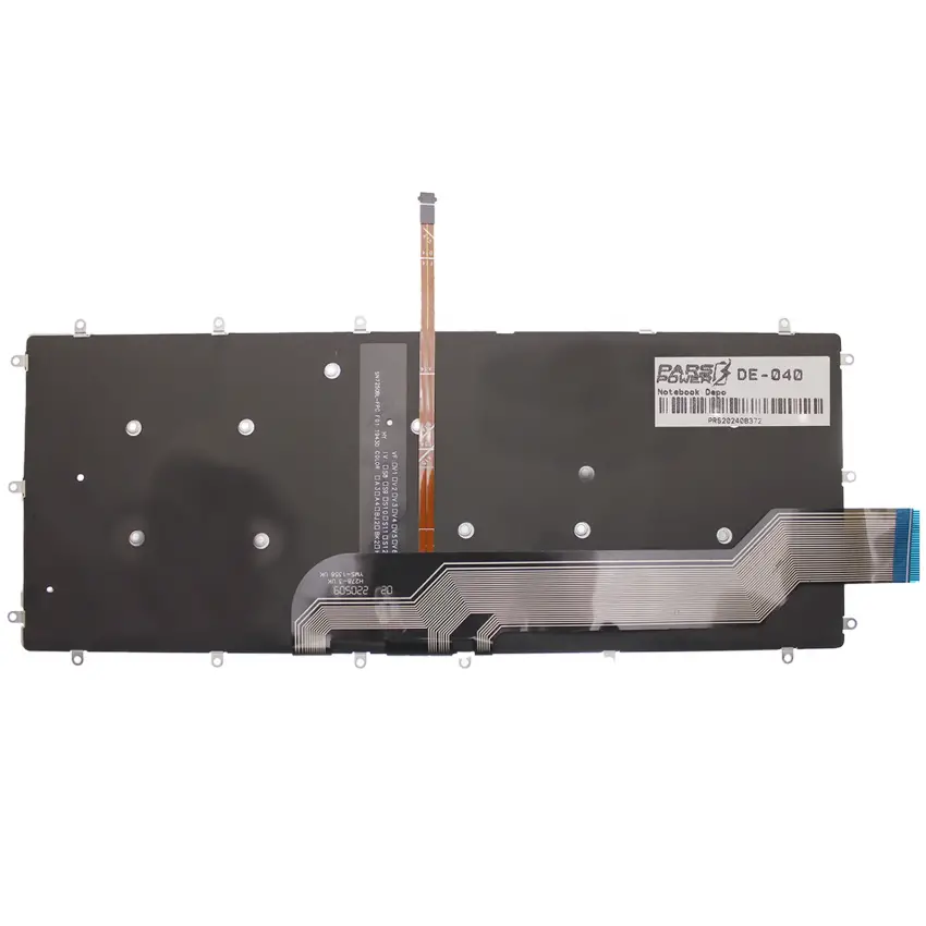 Dell Inspiron P83G001, P87G001 Notebook Klavye Işıklı (Siyah TR)