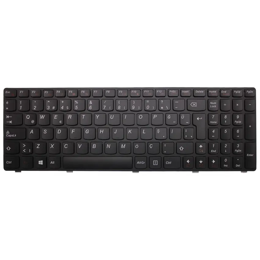 Lenovo V117020GS1, V-117020KK1 Notebook Klavye (Siyah TR)