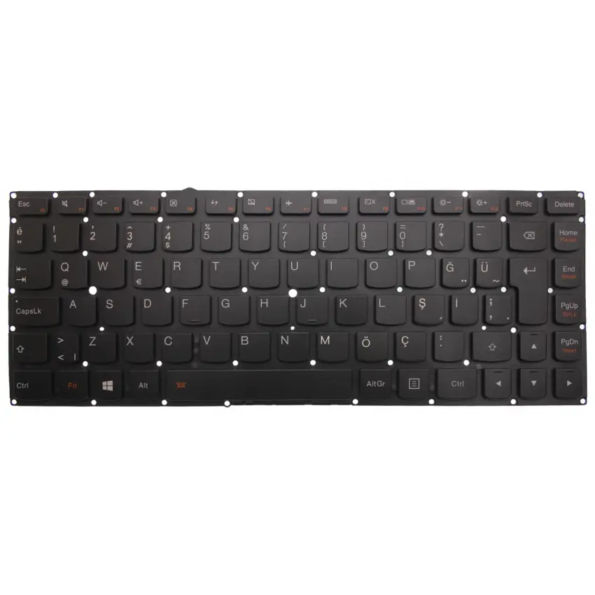 Lenovo Yoga 900 Uyumlu Notebook Klavye (Siyah TR)