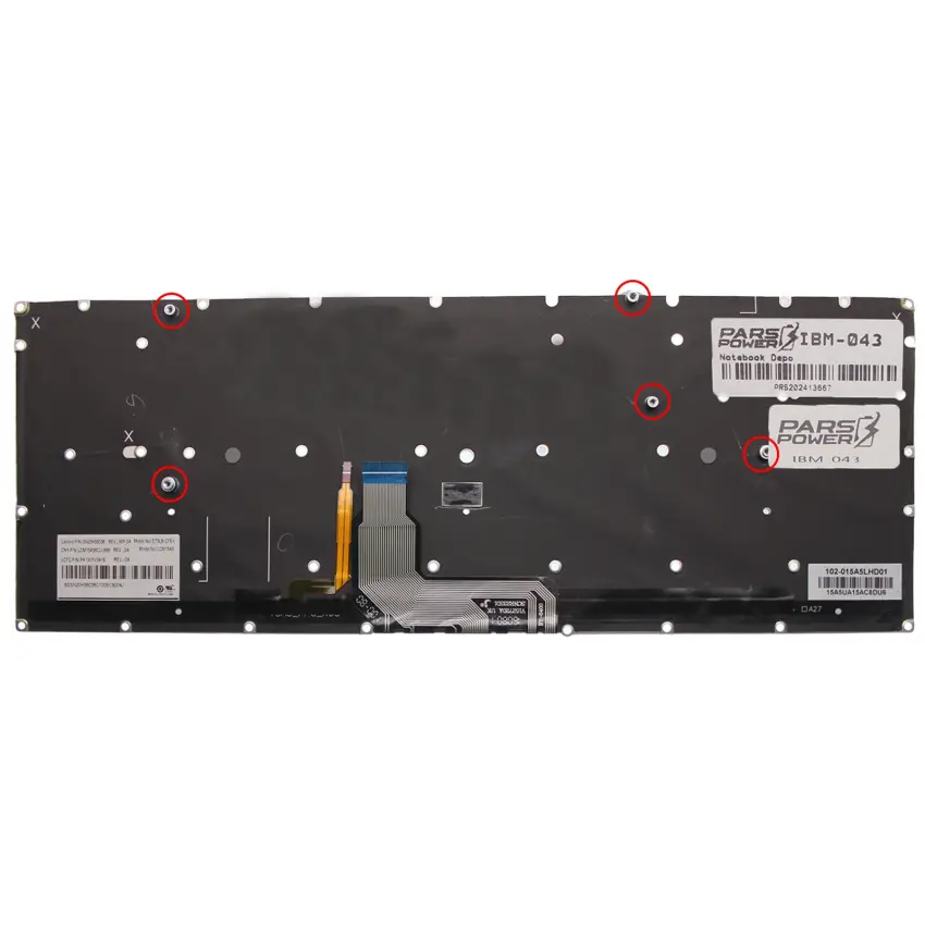Lenovo 5CB0K48469 Uyumlu Notebook Klavye (Siyah TR)
