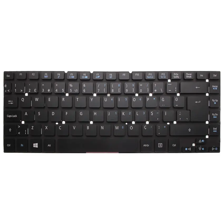 Acer Aspire ES1-521, ES1-511-C8GU Notebook Klavye (Siyah TR)