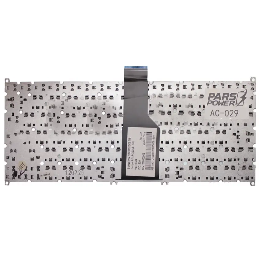 Acer V128230AK1, V128230AS1, V128230BK1 Notebook Klavye (Siyah TR)