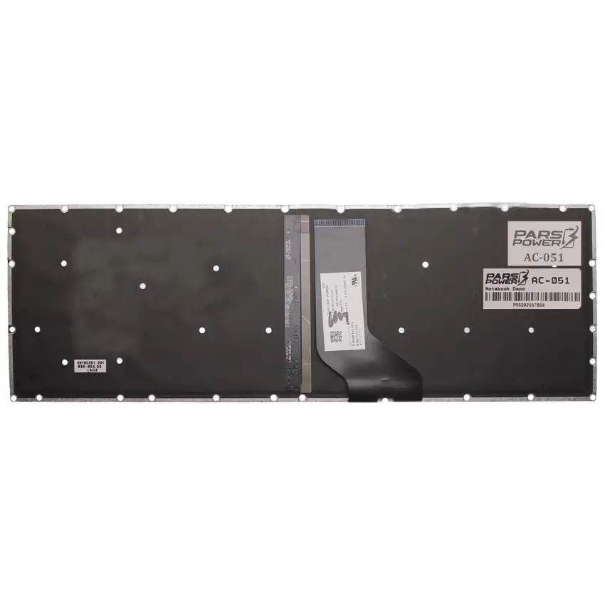 Acer Aspire LV5T-A50B, NSK-RE1SQ Notebook Klavye Işıklı (Siyah TR)