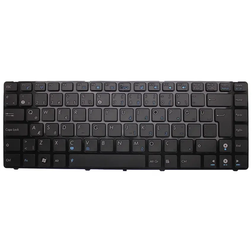 Asus B43S Notebook Klavye (Siyah TR)