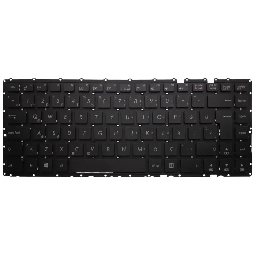 Asus K401UB, K401UQ, U4000 Klavye (Siyah TR)