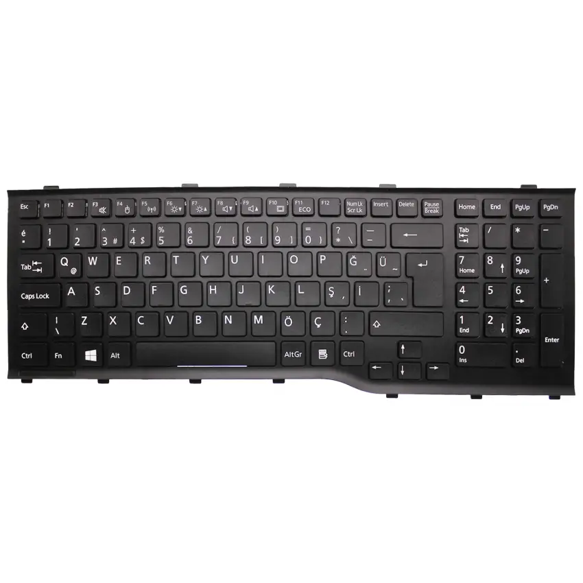 Fujitsu Siemens AH532 GL-303, AH532 GL-304 Notebook Klavye (Siyah TR)