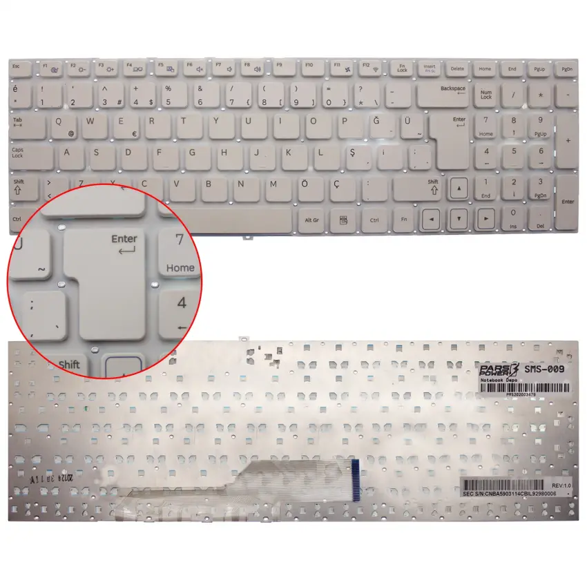 Notebook Klavye SMS-009