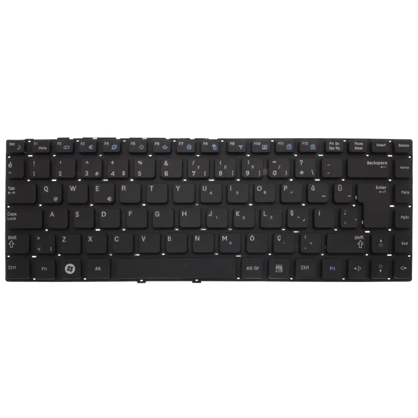 Samsung NP-Q330, NP-Q430, SF310, SF410 Uyumlu CNBA5902792, CNBA5902793 Notebook Klavyesi (Siyah TR)