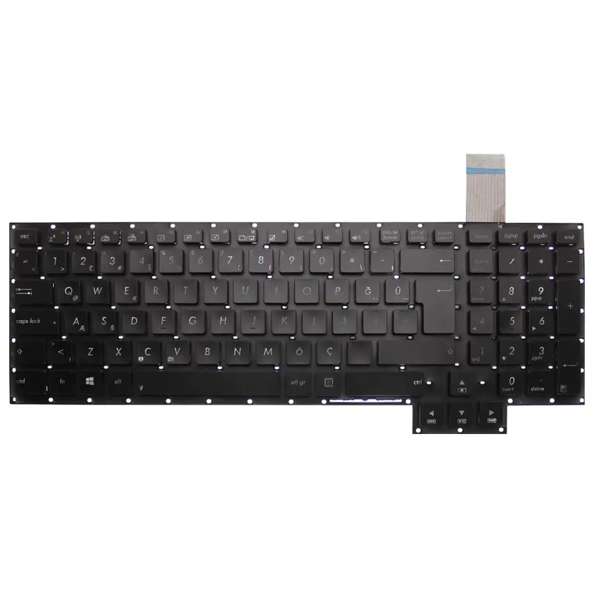Asus MP-12R36GBJ528W Notebook Klavye (Siyah TR)