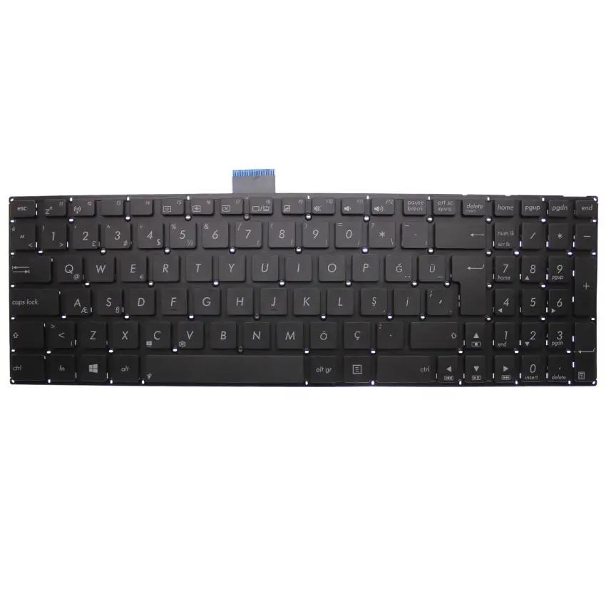 ASUS X502CA-BI30801C Notebook Klavye (Siyah TR)