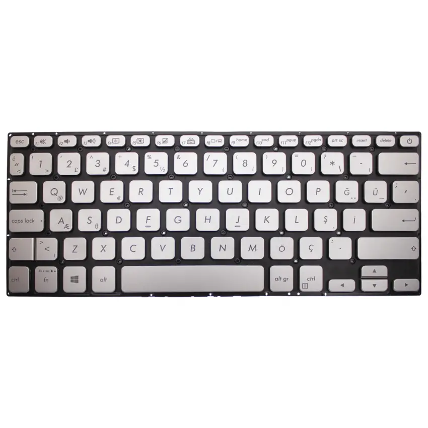 Asus VivoBook 14 X412DA-BV221T Klavye Işıklı (Gümüş TR)