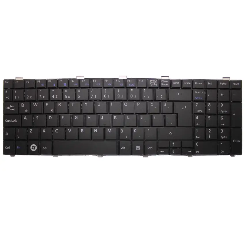 Fujitsu Siemens AH530/HD6, AH530/3A Notebook Klavye (Siyah TR)