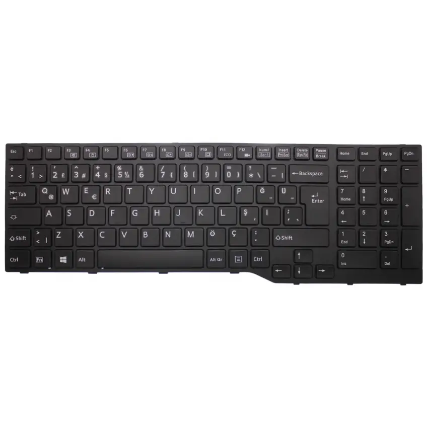 Fujitsu LifeBook AH564M0004TR Notebook Klavye (Siyah TR)