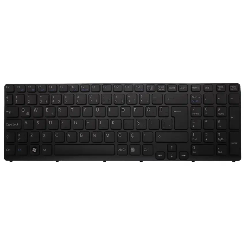 Sony Vaio V133946CS1,149088011USX SEGSQ 1D Notebook Klavye (Siyah TR)