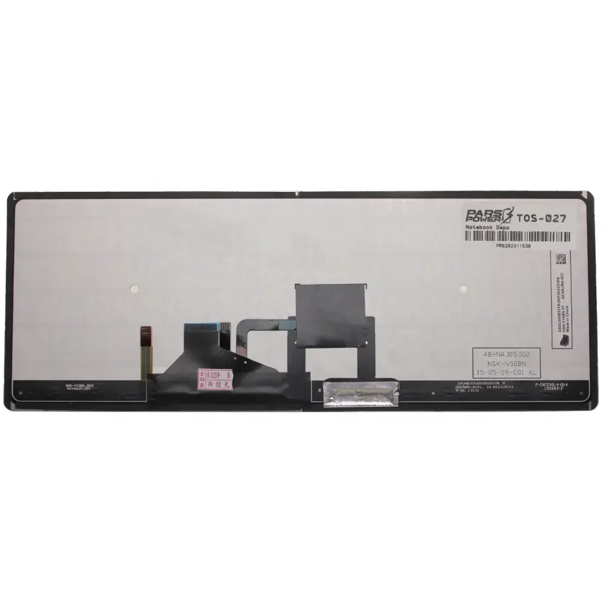 Toshiba Portege Z30-A, Z30T-A, Z30-B Serisi G83C000E33TR Işıklı Notebook Klavye (Siyah TR)