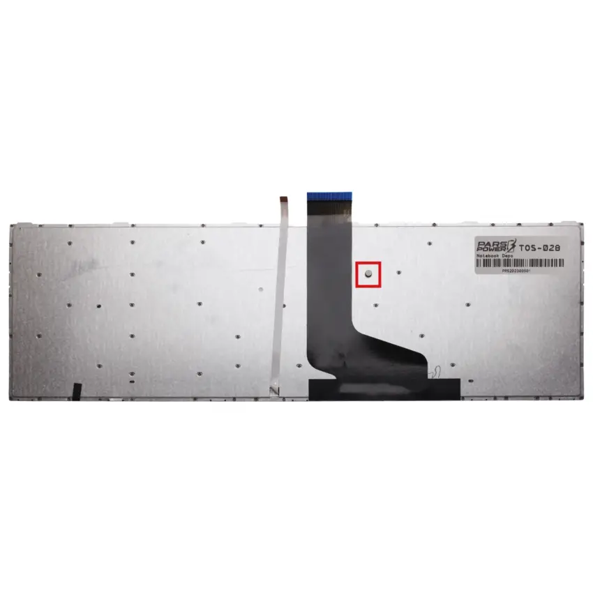 Toshiba Satellite L850-1J4, L850-1JW, L850-1JX Notebook Klavye Işıklı (Siyah TR)