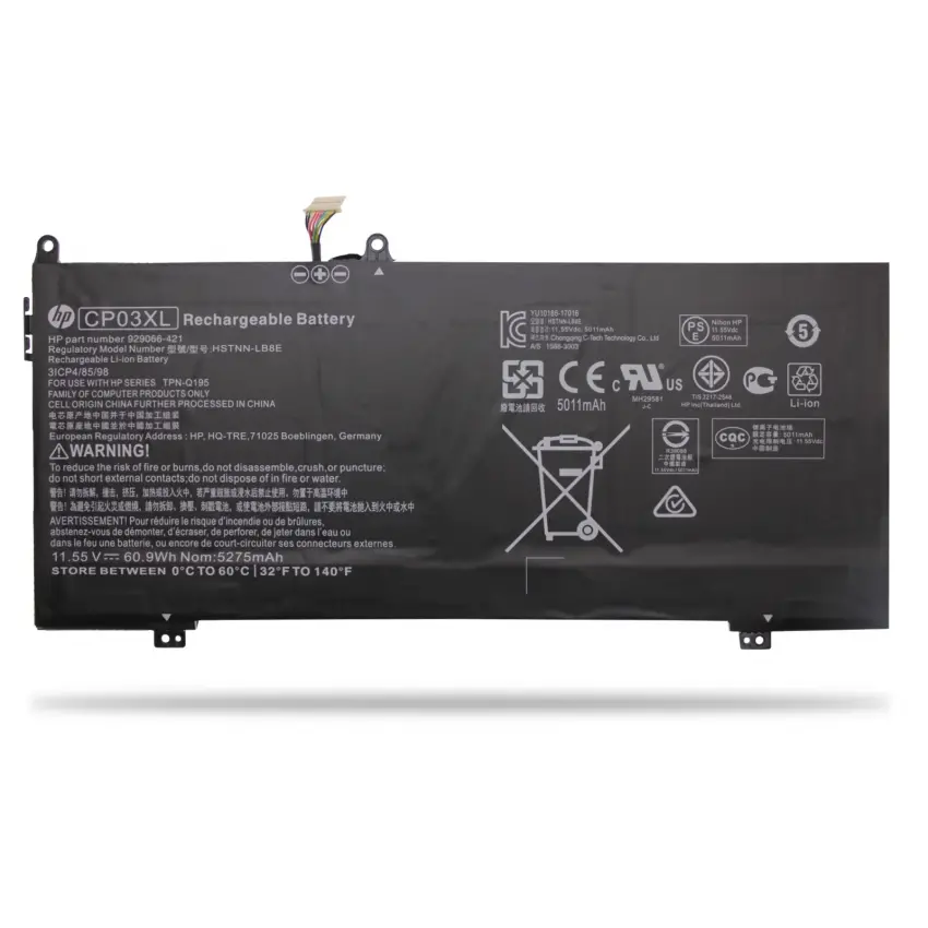 Hp Spectre X360 13-ae003ng Batarya - Pil