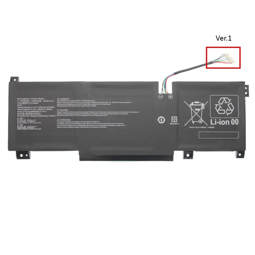 MSI Bravo 15 C7VF Batarya - Pil