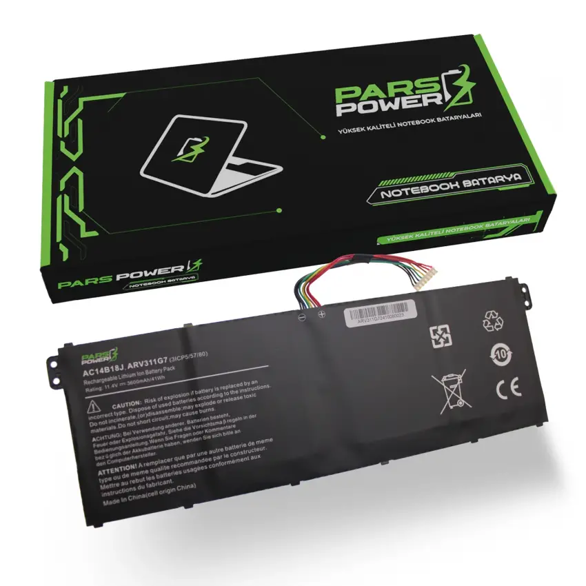 Packard Bell Easynote Te70-Bm-200tk N15W4 Batarya - Pil (Pars Power)