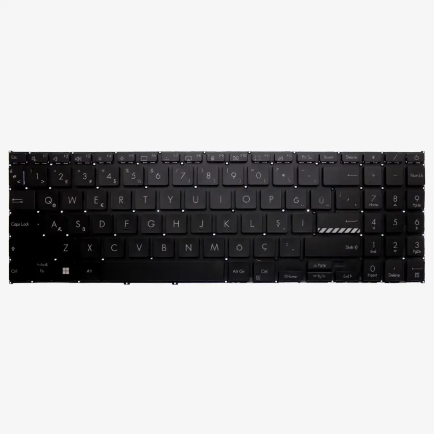 Asus Vivobook Go 15 E1504GA-NJ340 Klavye (Siyah TR)
