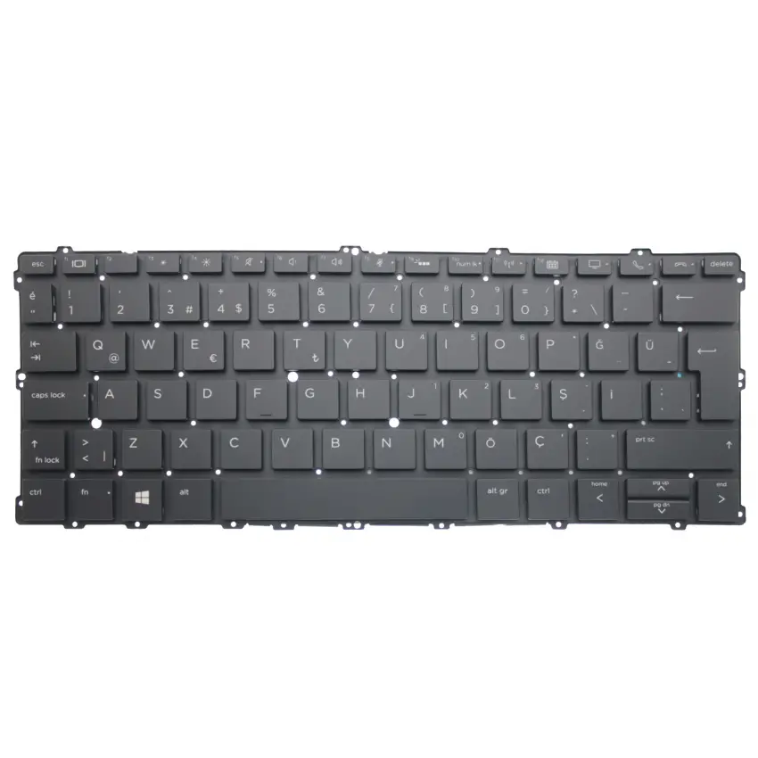 Hp EliteBook X360 1030 G2 (Y8Q67EA) Klavye Işıklı (Siyah TR)