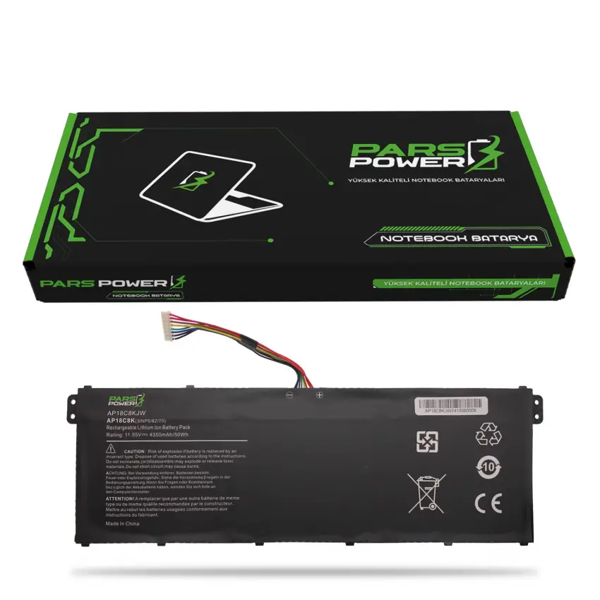 Acer TravelMate P2 P215-52G-76VU Batarya - Pil (Pars Power)