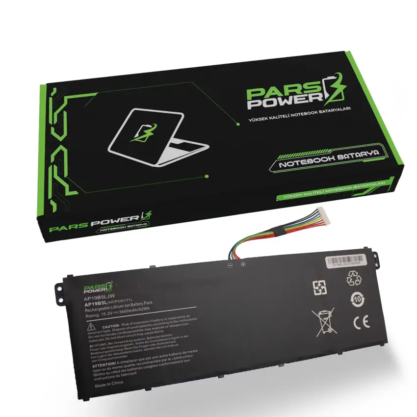 Acer AP19B5L Batarya - Pil (Pars Power)