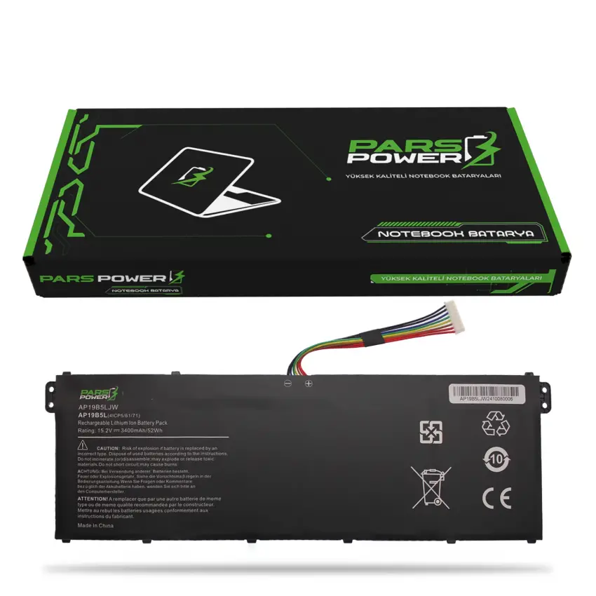 Acer AP19B5L Batarya - Pil (Pars Power)