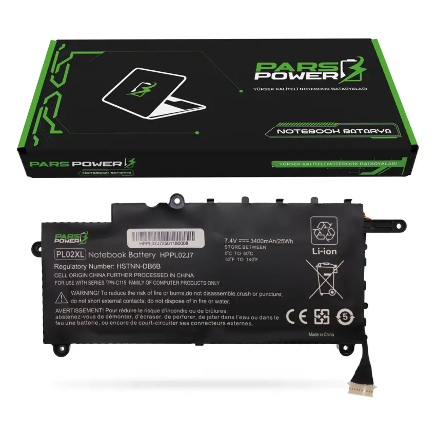 Hp Pavilion HSTNN-DB6O 778813-221 Notebook Batarya - Pil (Pars Power)