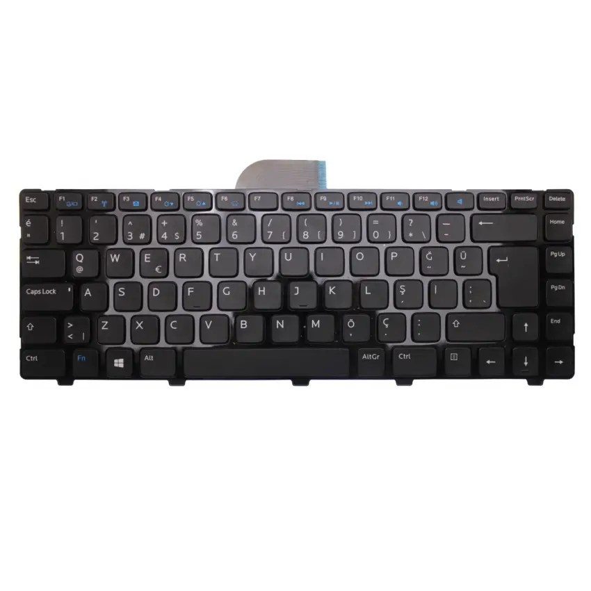 Dell 0RNN5P, 0X48YG Klavye Işıklı (Siyah TR)