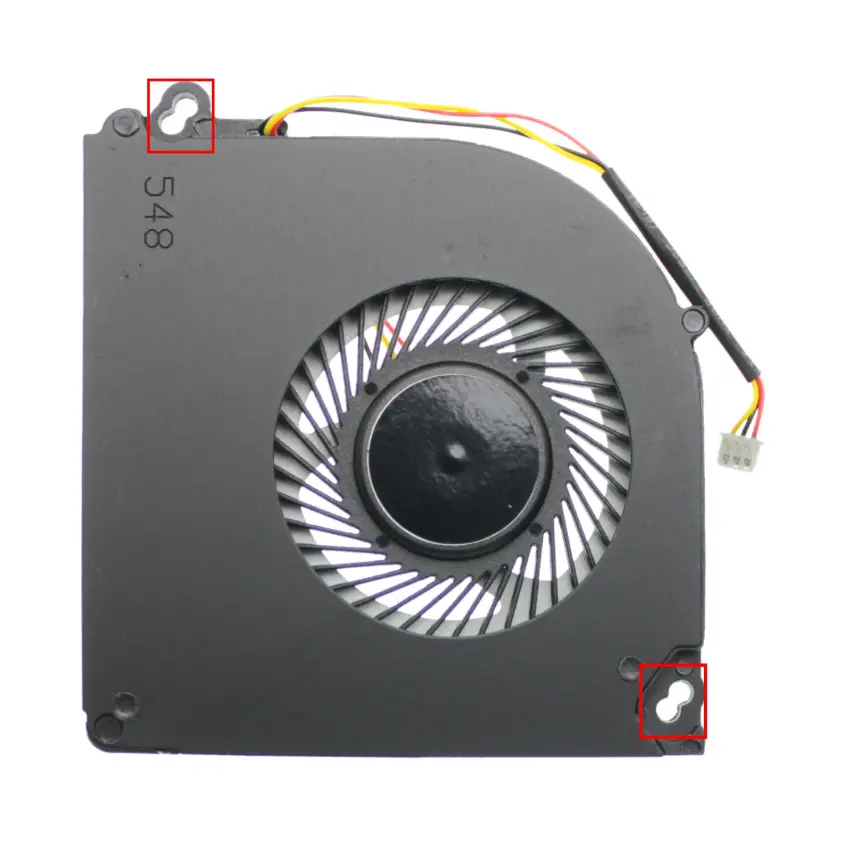 Clevo P950, P950HP Cpu Fan - İşlemci Fanı