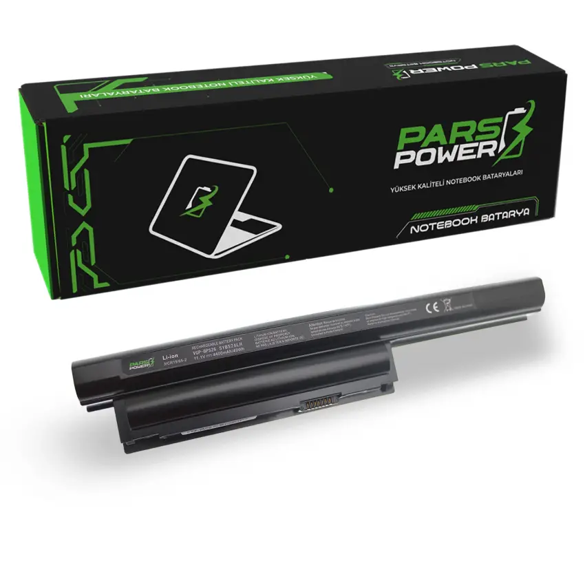 Sony Vaio VPCEJ3C5E, VPCEJ3D1E Notebook Batarya - Pil (Pars Power)