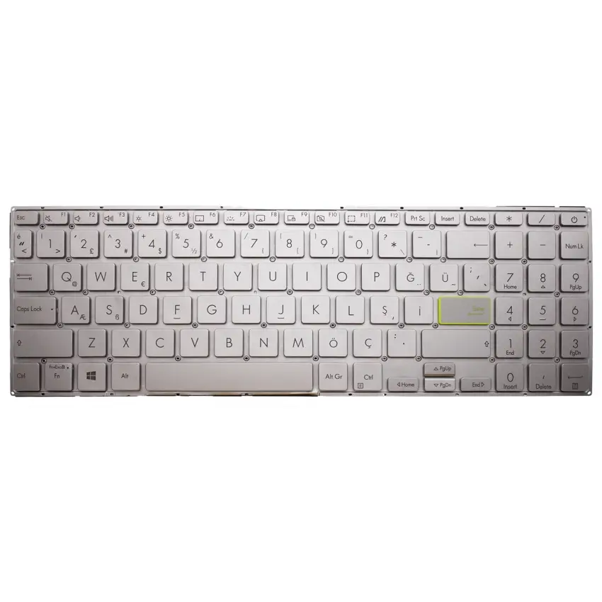 Asus Rog Studio 15 PX513QC Klavye Işıklı (Gümüş TR)