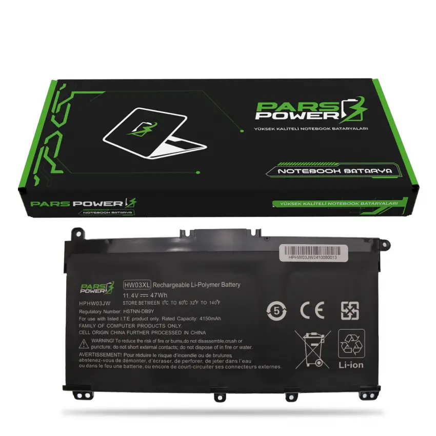 HP 255 G9 (9M3H2AT) Batarya - Pil (Pars Power)