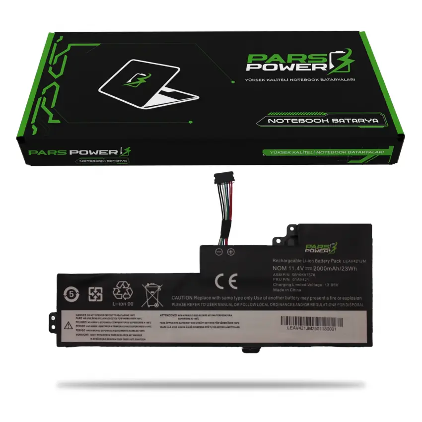 Lenovo Thinkpad T480 20L60KBD00 Batarya - Pil (Pars Power)