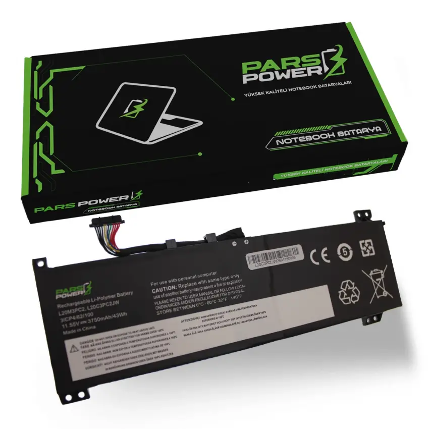 Lenovo Ideapad Gaming 3-15ACH6 82K1 Batarya - Pil (Pars Power)