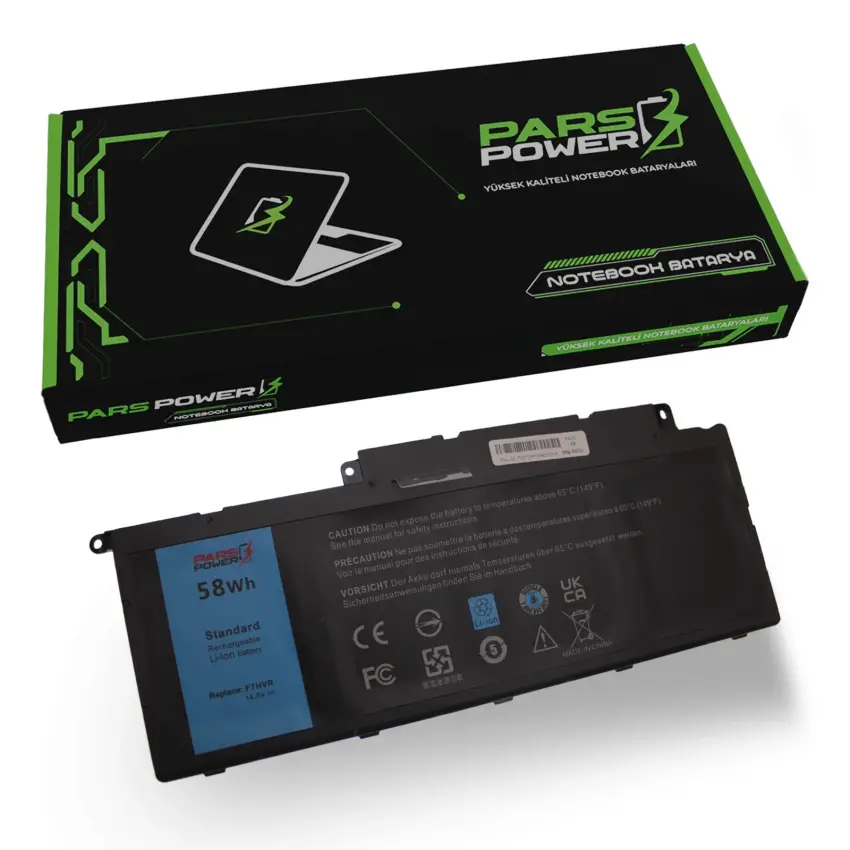 Dell Inspiron 17 7737, 17 7746 Batarya - Pil (Pars Power)