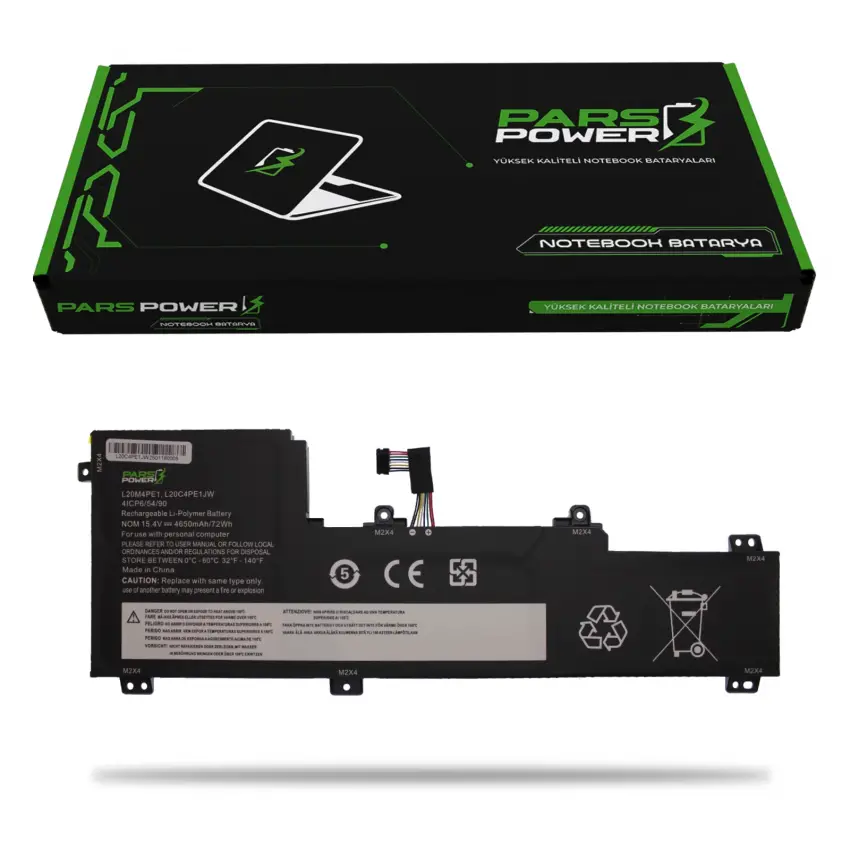 Lenovo XiaoXin Pro 16IAH 2021 Batarya - Pil (Pars Power)