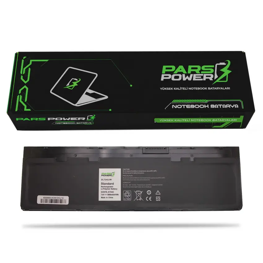 Dell Latitude E7250 CA007LE7250EMEA_U Batarya - Pil (Pars Power)