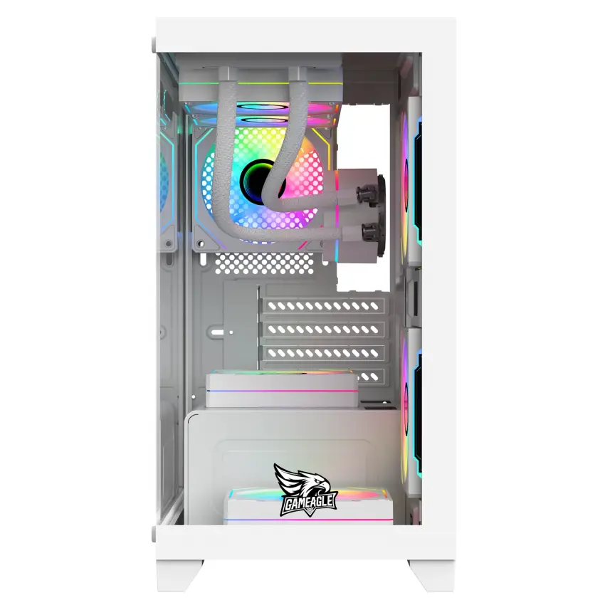 Gameagle Tornado 5 Argb Fanlı Oyuncu Pc Kasası (Beyaz)
